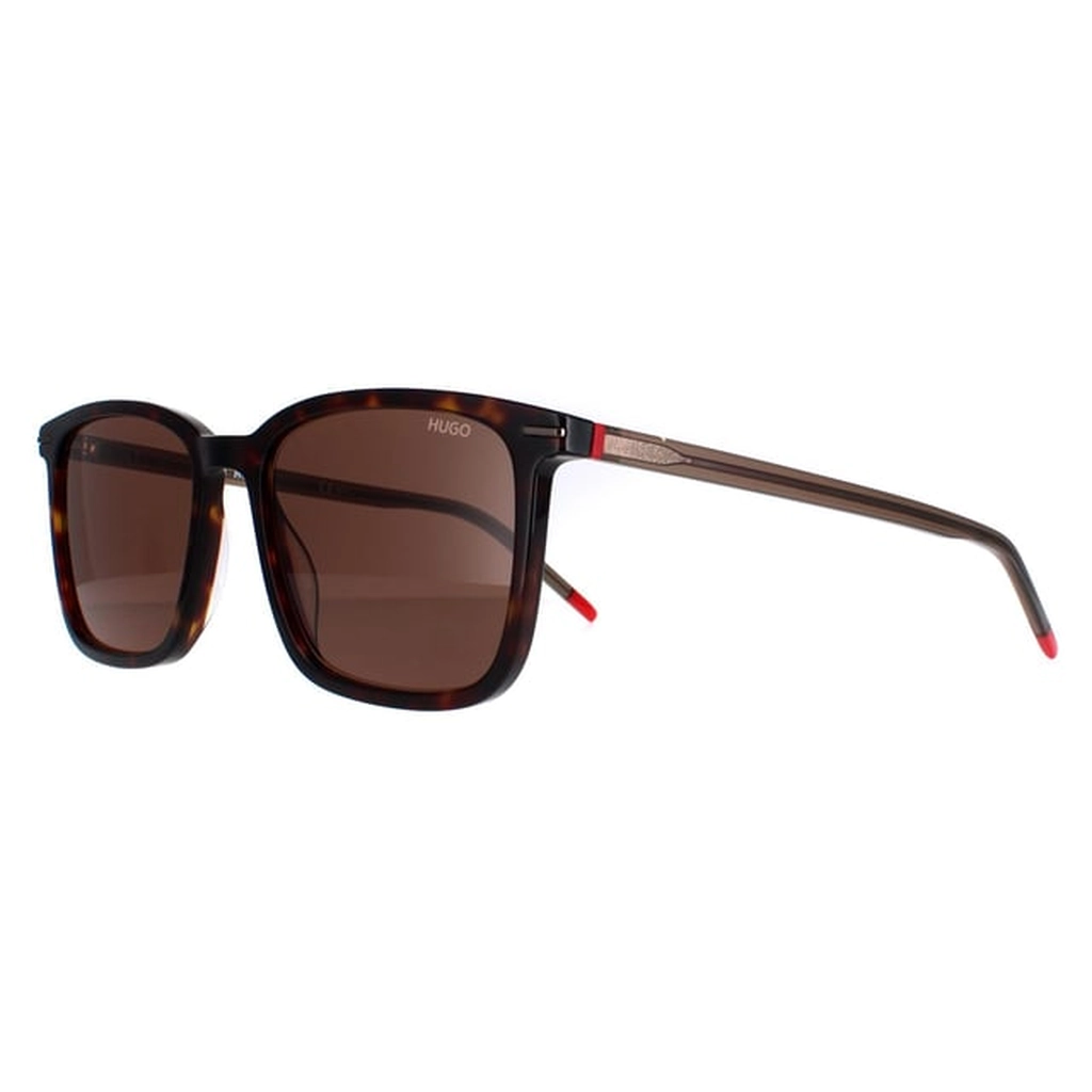 Hugo Boss by Boss Square Mens Dark Havana Brown HG1168/S - One Size